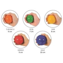 Maxi Dikenli Yumuşak Top 5'li Set