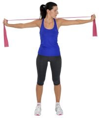 Maxiband Egzersiz Bandı - 1.5 Metre 2-Sarı (Çok Hafif)