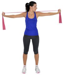 Maxiband Egzersiz Bandı - 1.5 Metre 7- Gümüş (Ekstra Sert)