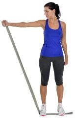 Maxiband Egzersiz Bandı - 1.5 Metre 7- Gümüş (Ekstra Sert)