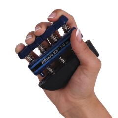 MVS Digi-Flex, Parmak Egzersiz Yayı 4- Mavi (Sert)