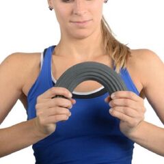 MVS Flexbar, Flexible El Kol Egzersiz Barı 6-Siyah (Çok Sert)