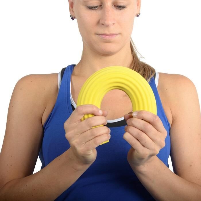 MVS Flexbar, Flexible El Kol Egzersiz Barı 2-Sarı (Çok Hafif)