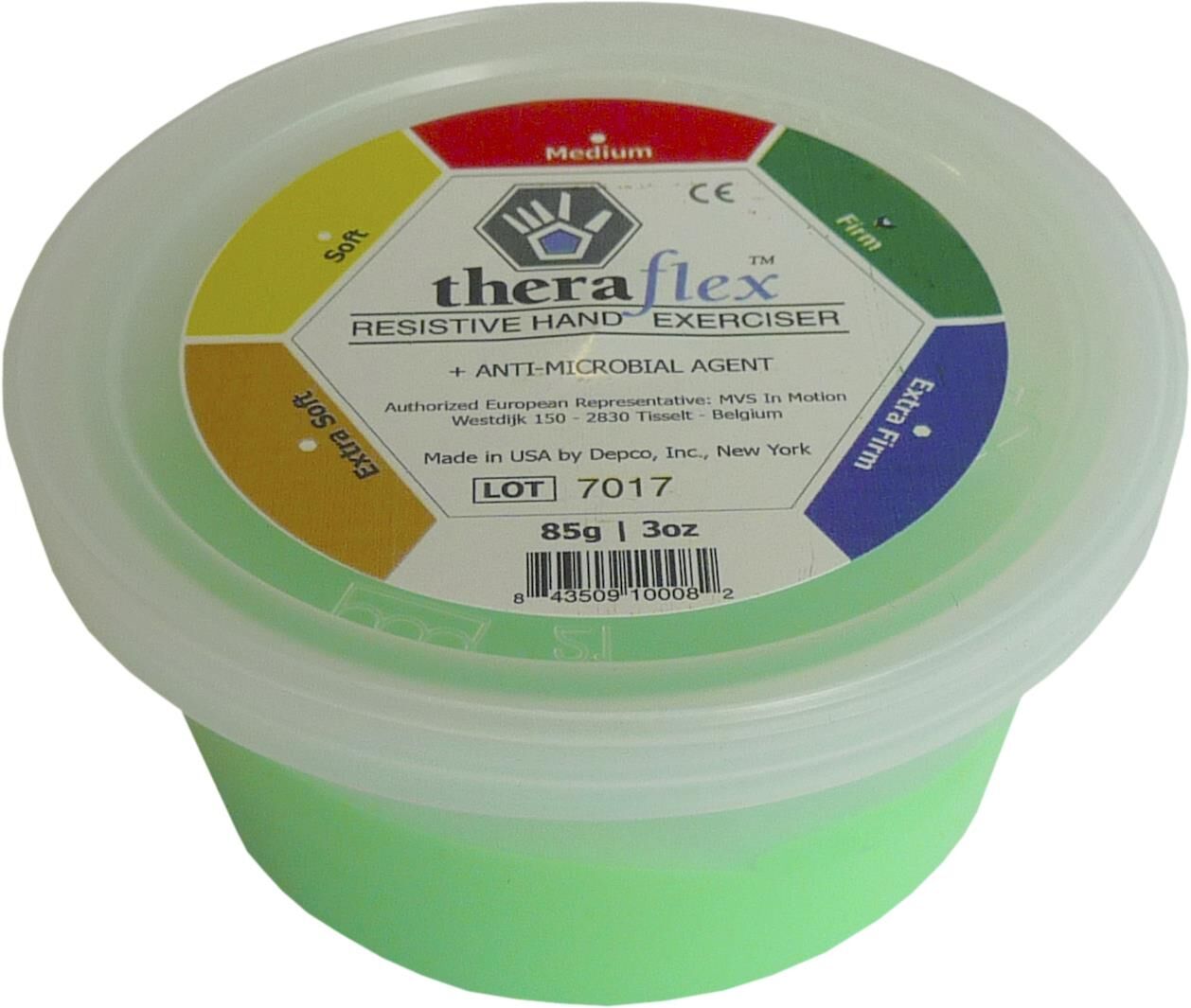 MVS Thera Flex Putty, El Egzersiz Hamuru 85 gr 4-Yeşil (Orta)
