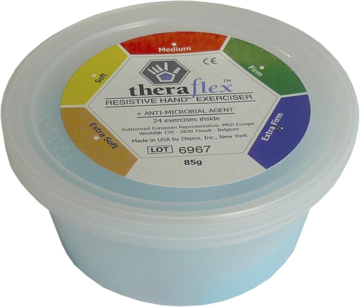 MVS Thera Flex Putty, El Egzersiz Hamuru 85 gr 5-Mavi (Sert)
