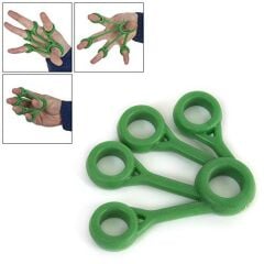 Finger Silikon El Egzersiz Lastiği 1- Sarı (En Hafif)