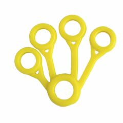 Finger Silikon El Egzersiz Lastiği 1- Sarı (En Hafif)
