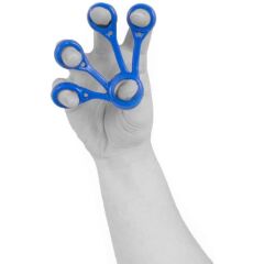 Finger Silikon El Egzersiz Lastiği 4- Mavi (Sert)