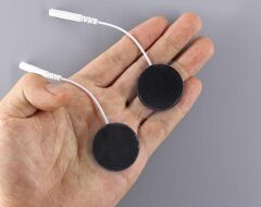 3,2 Cm Kablolu Yuvarlak Elektrot