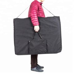 Ahşap 3 Parça Masaj Masası Siyah-Mavi