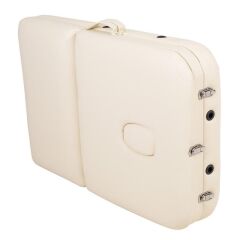 Metal 3 Parça Masaj Masası Krem