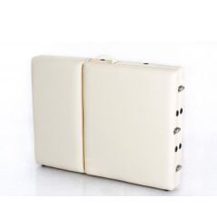 Ahşap 3 Parça Masaj Masası Krem