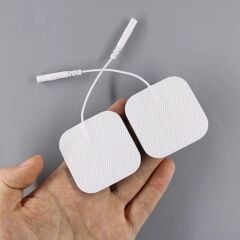 5*5 Cm Pin Girişli Kumaş Elektrot