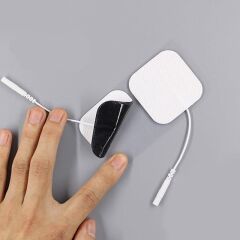 5*5 Cm Pin Girişli Kumaş Elektrot