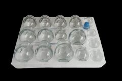 Cam Masaj Kupa Seti 16 Adet