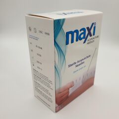 Maxi Akupunktur İğnesi Tek Tüplü 200 adet 0.25*40 mm