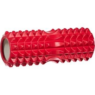 Maxi Tırtıklı Foam Roller 33 cm Kırmızı