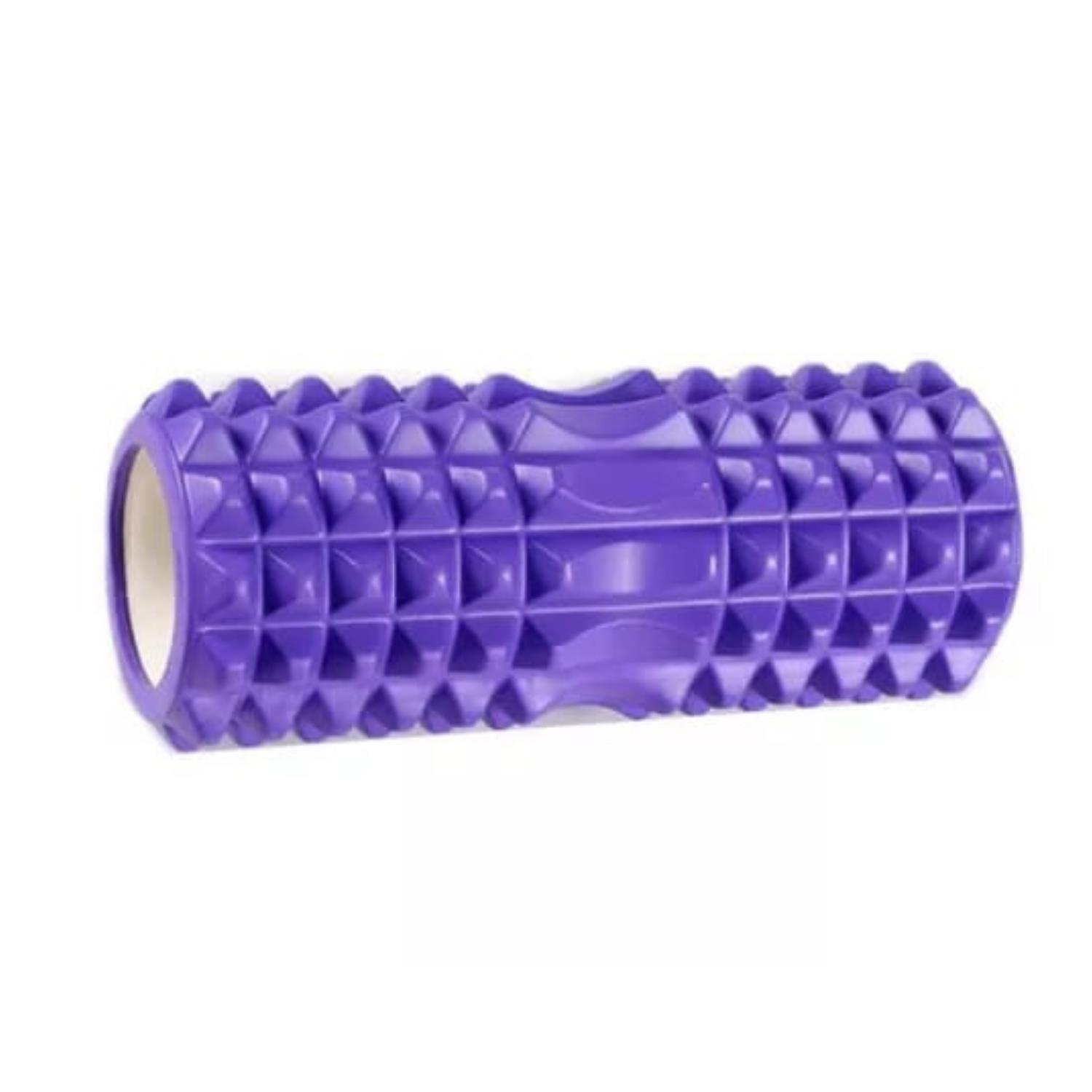 Maxi Tırtıklı Foam Roller 33 cm Mor