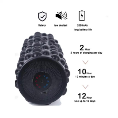 Titreşimli Foam Roller Masaj Cihazı