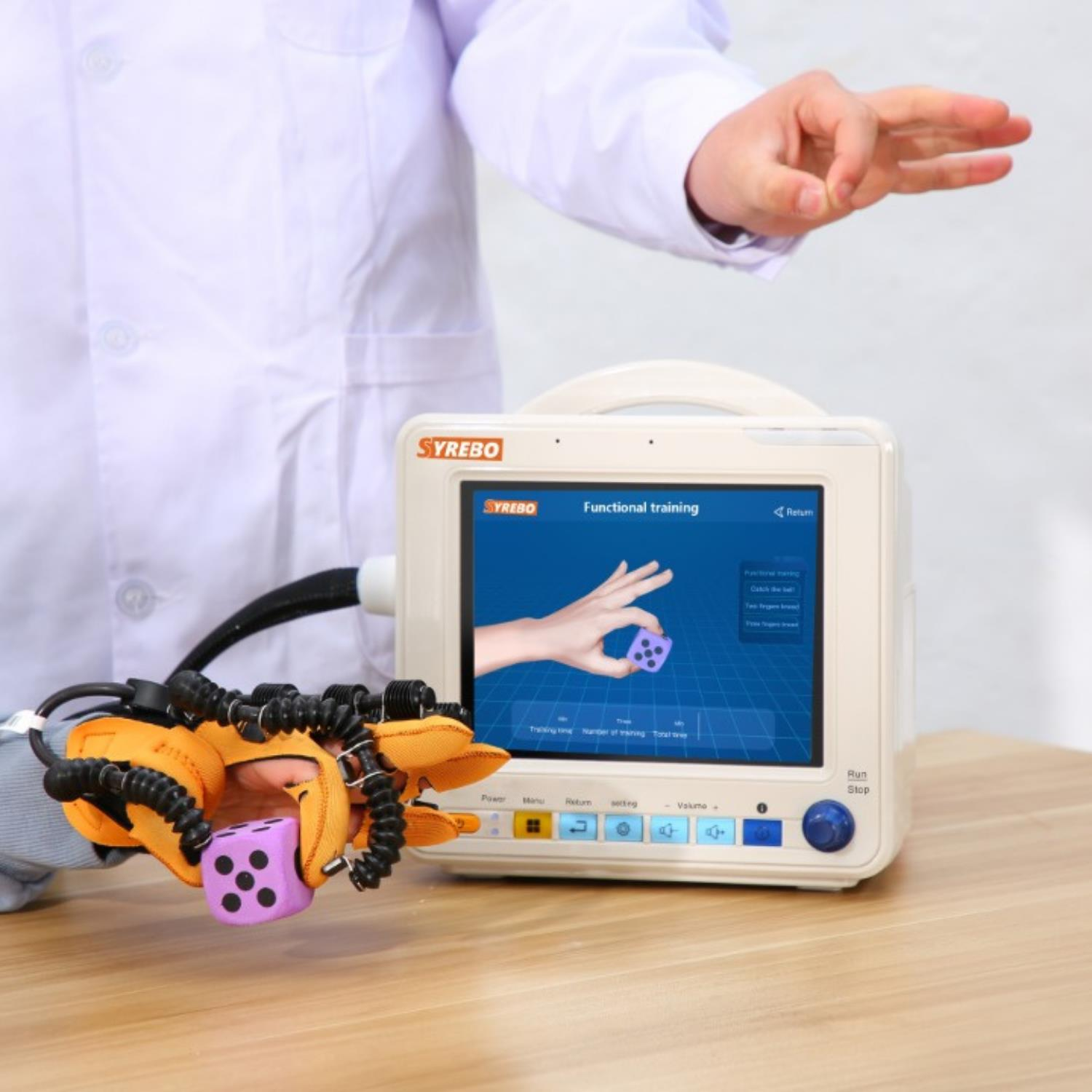 Syrebo 06E Klinik Tip El Rehabilitasyon Robotu