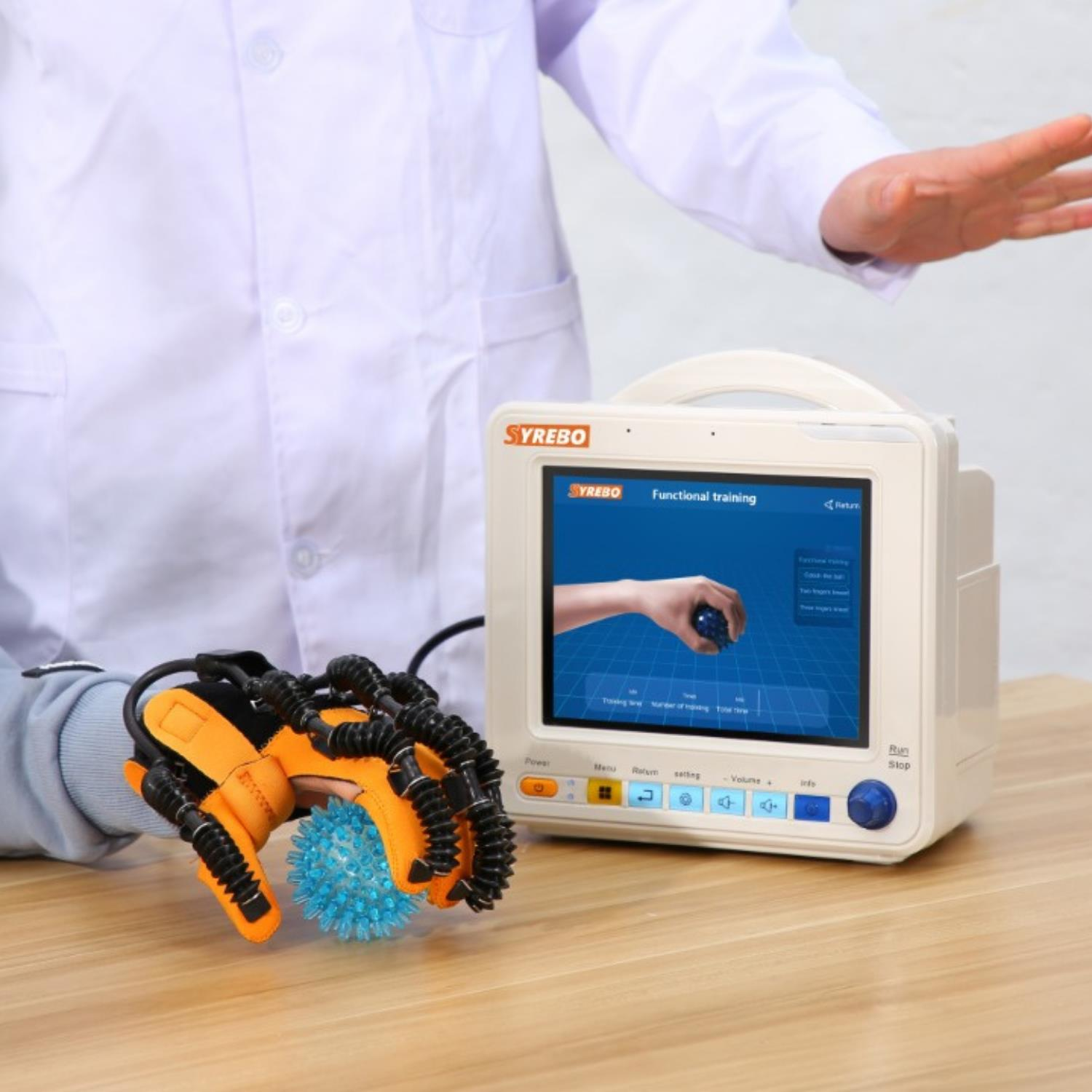 Syrebo 03E Klinik Tip El Rehabilitasyon Robotu