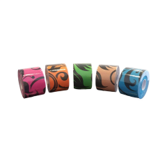 Maxi Desenli Kinesiotape Yeşil Renk