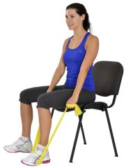 Maxiband Egzersiz Bandı - 1 Metre 2-Sarı (Çok Hafif)