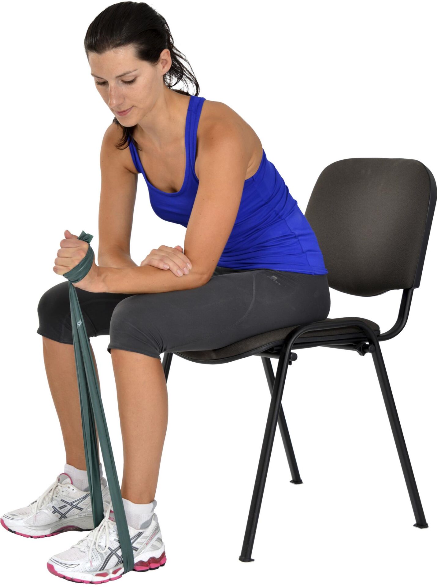 Maxiband Egzersiz Bandı - 1 Metre 4-Yeşil (Orta)