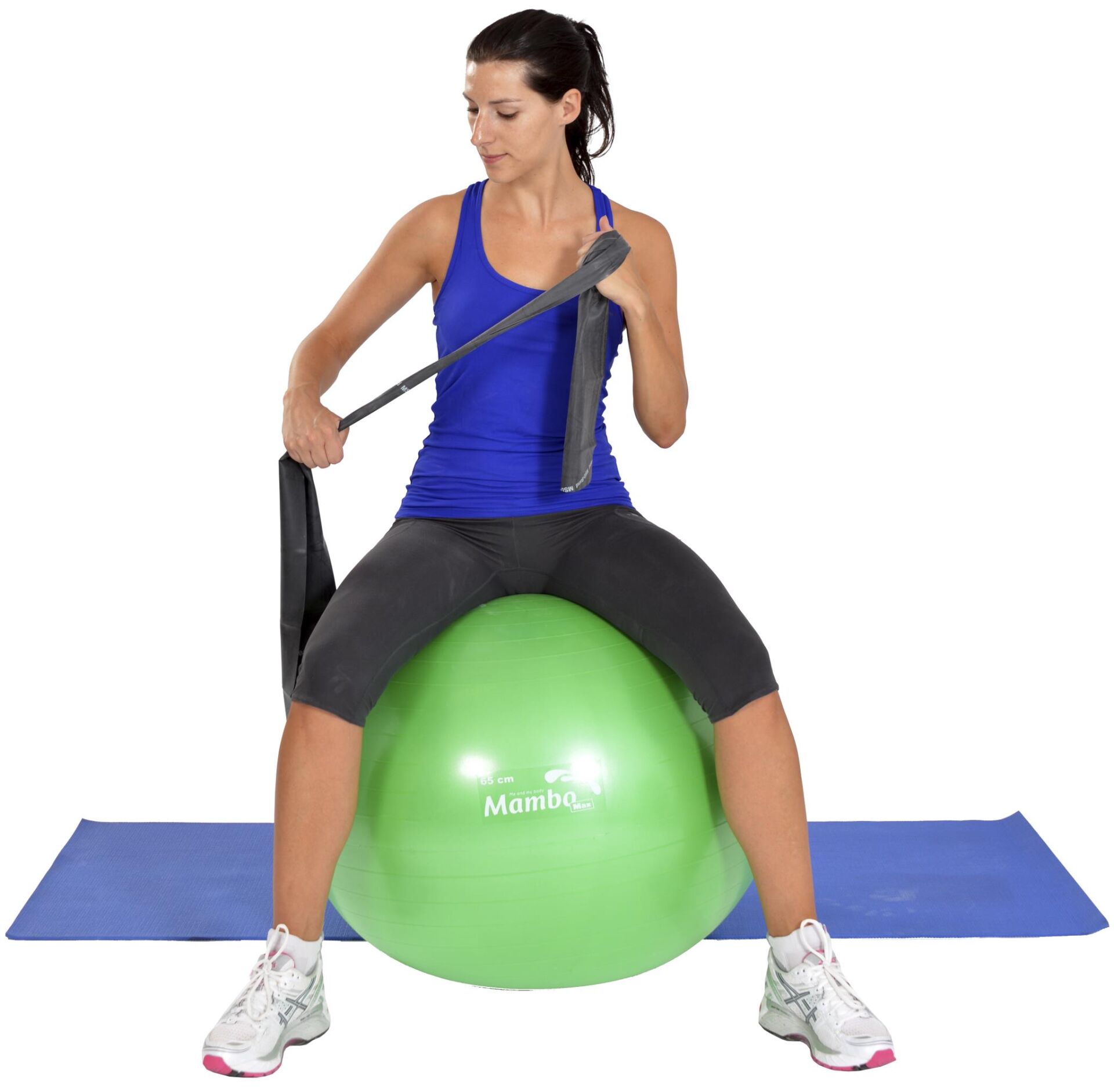 Maxiband Egzersiz Bandı - 1 Metre 6-Siyah (Çok Sert)