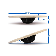 Ahşap Yuvarlak Denge Tahtası